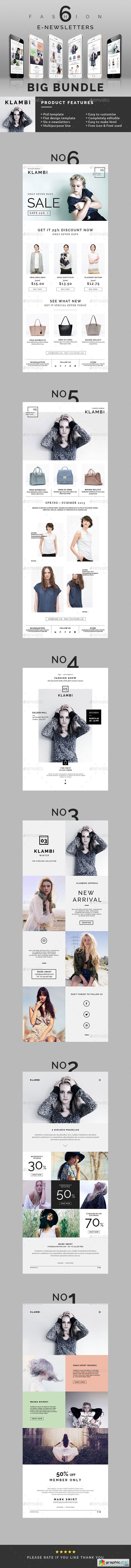 Fashion E-Newsletter Bundle