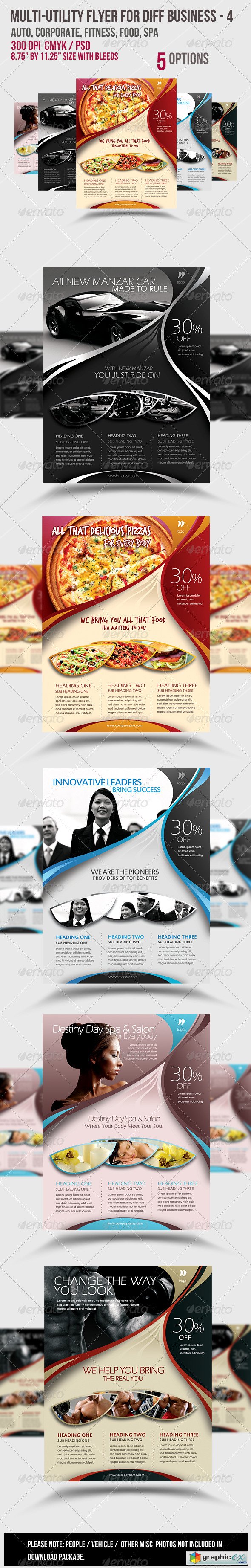 Multi-utility Flyer For Different Business - 4