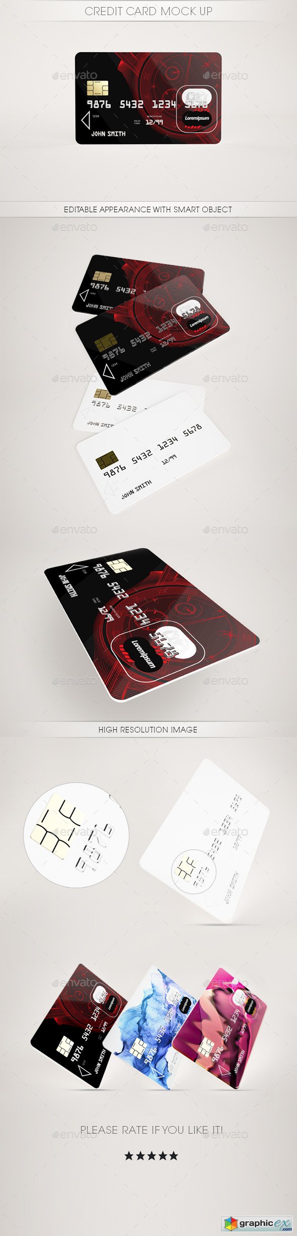 Credit Card Mock Up