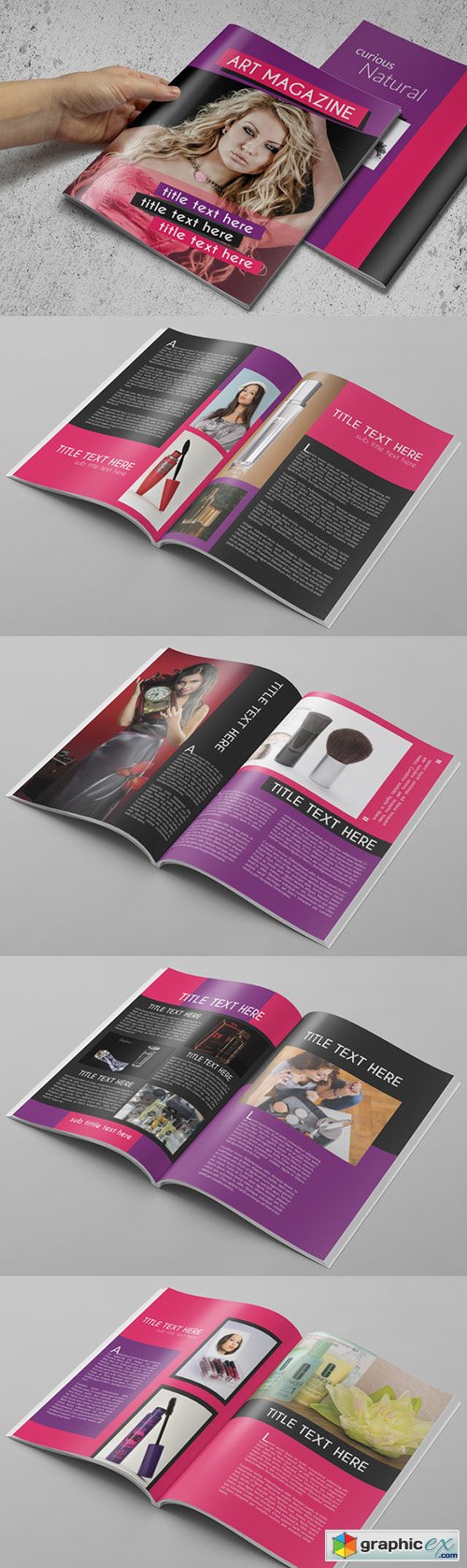 Fashion Magazine or Brochure