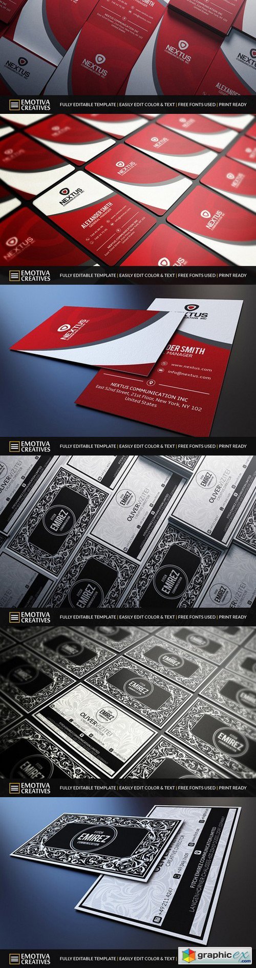 Business Card Bundle 5 In 1