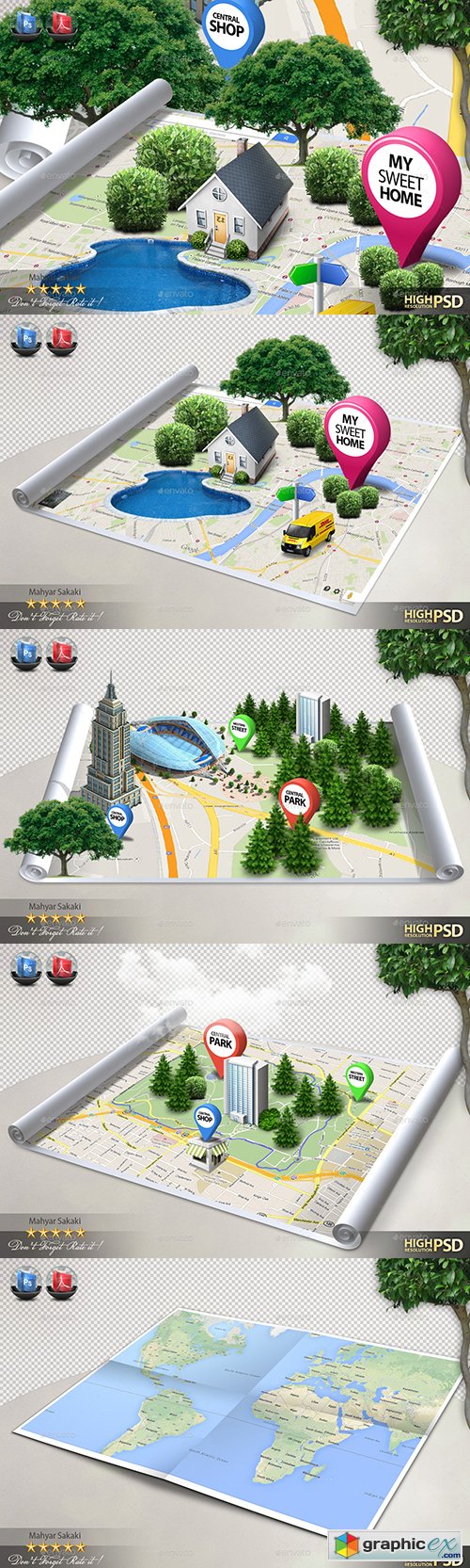 Download 3d Map Generator Mockup V2 » Free Download Vector Stock ...