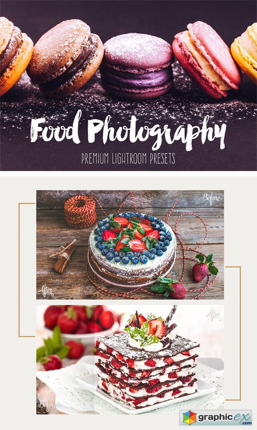 Food Photography Lightroom Presets