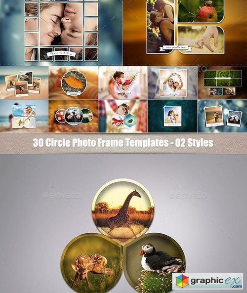72 Photo Templates Bundle