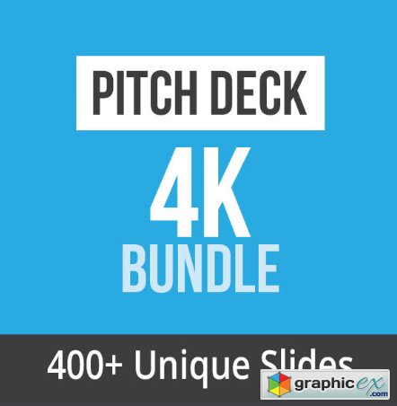 4K Pitch Deck Keynote BUNDLE