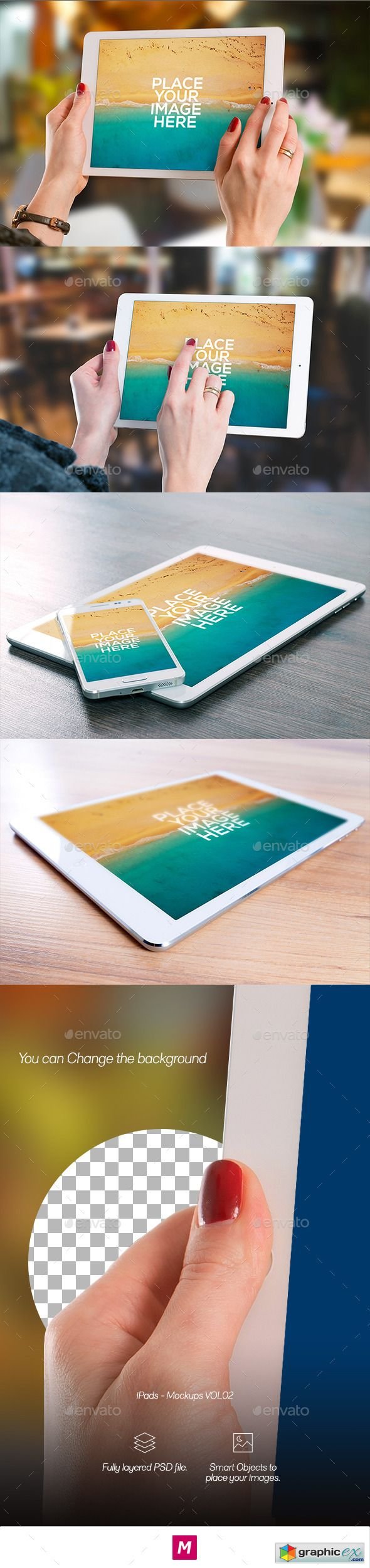 iPads - Mockups VOL02