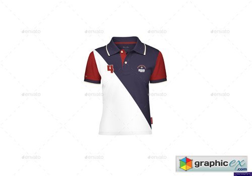 Polo Shirt for Men & Women & Kids Mock-up