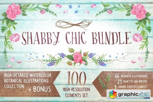 Shabby Chic Bundle + Bonus