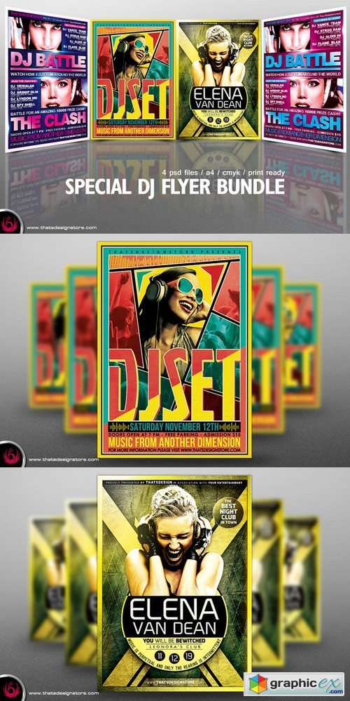 Special DJ Flyer Bundle V3