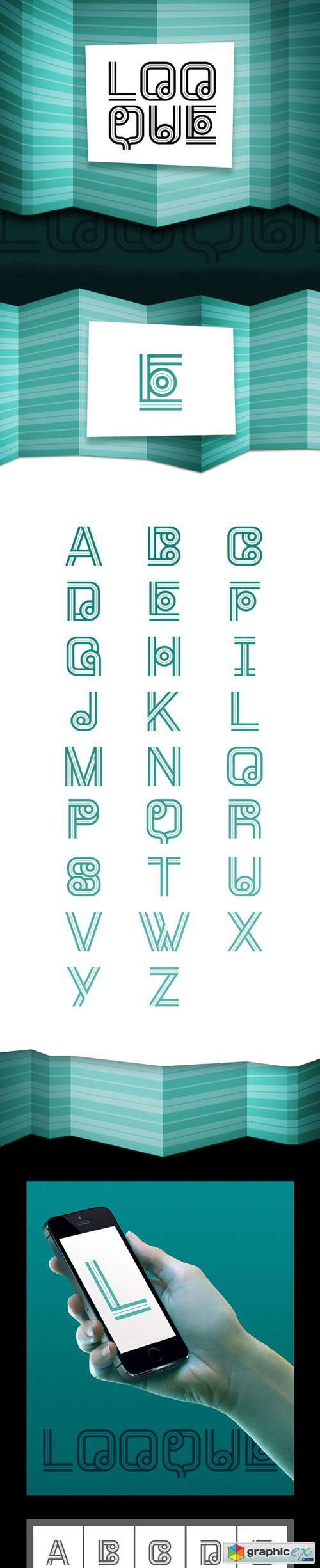 LOOQUE - Decorative Typeface