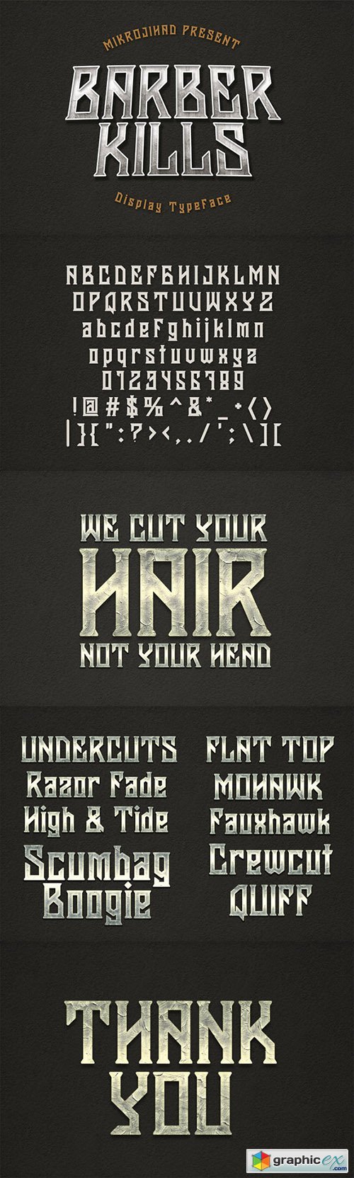 Barberkills Font