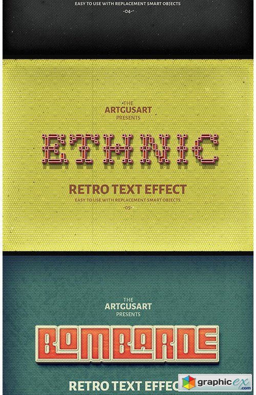 10 Retro Text Effect v.3