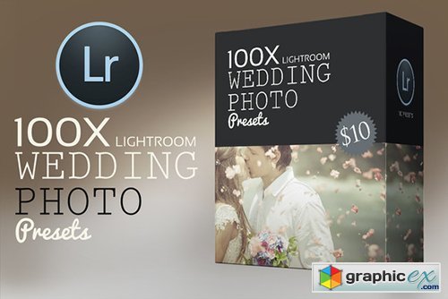 100 Wedding Lightroom Preset Pack