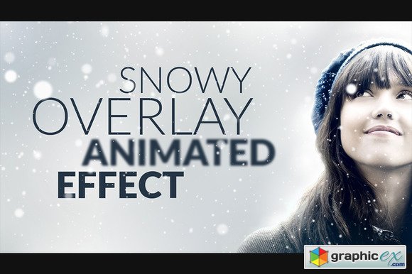 Snowy Animated Overlay in Photoshop