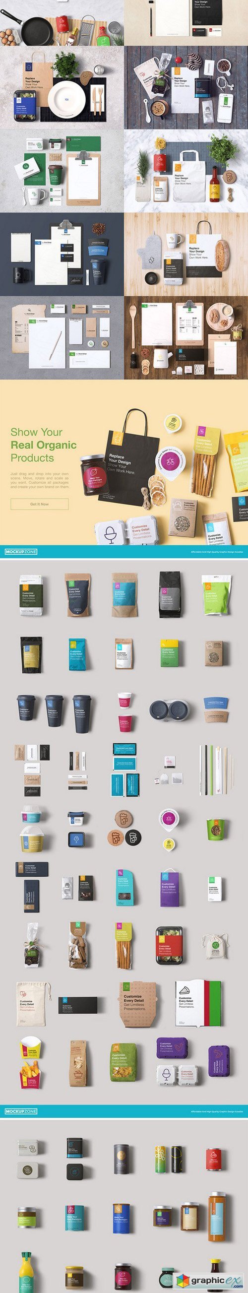 Download Coffee Branding & Packages Mock Up » Free Download Vector Stock Image Photoshop Icon