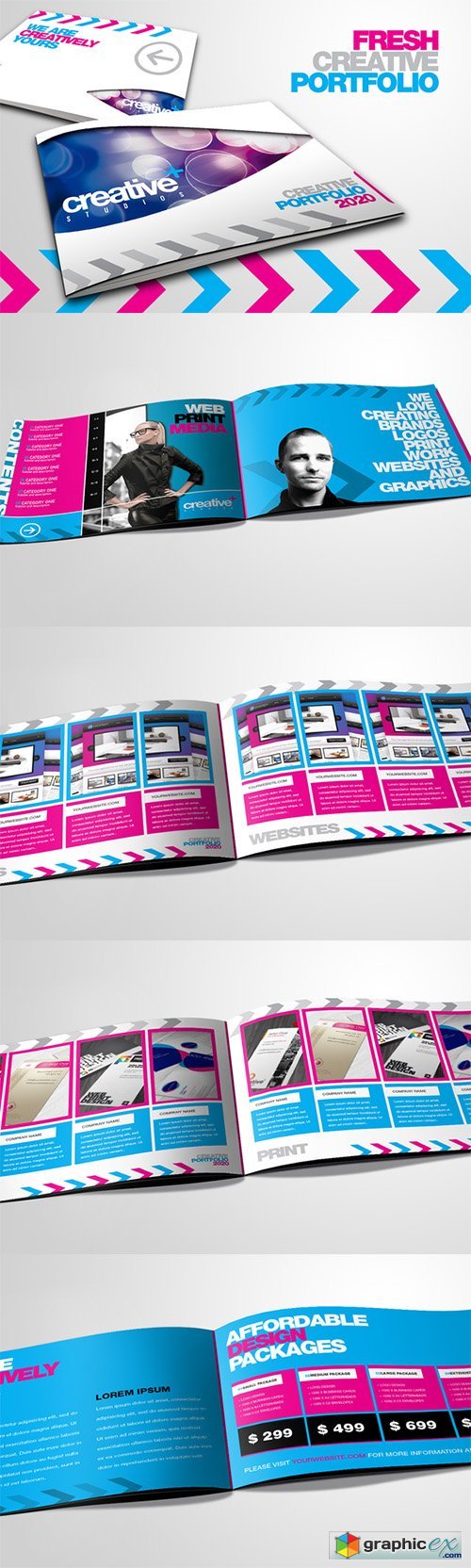 RW Design Agency Portfolio Brochure