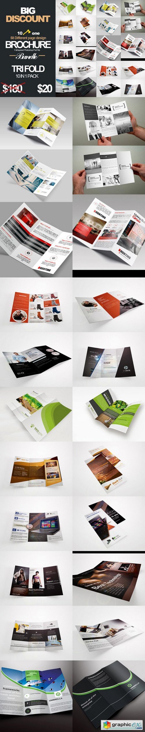 Tri-Fold Brochure Bundle #1