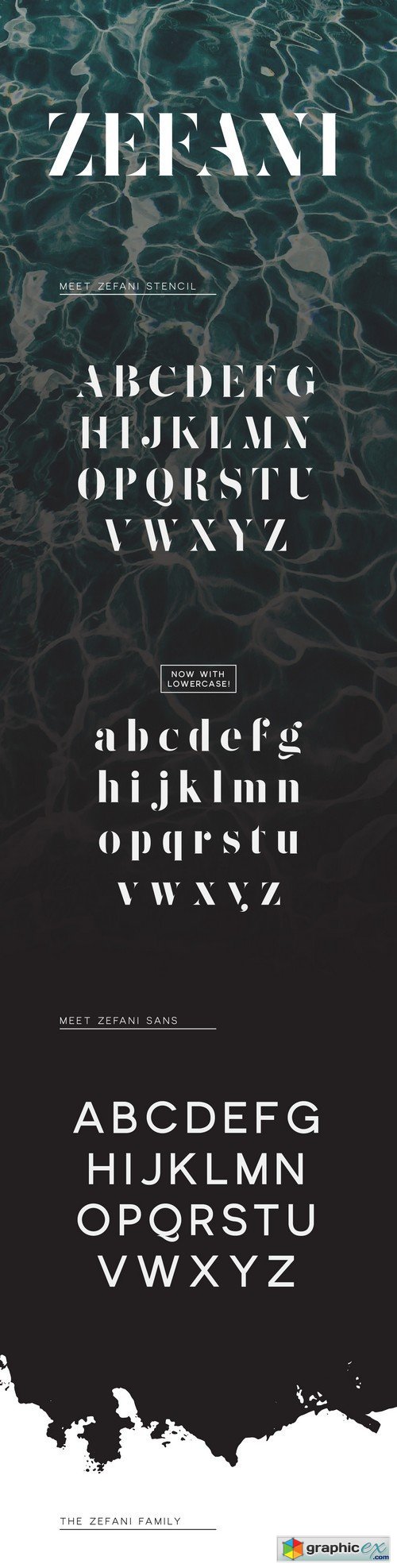 Zefani - Typeface