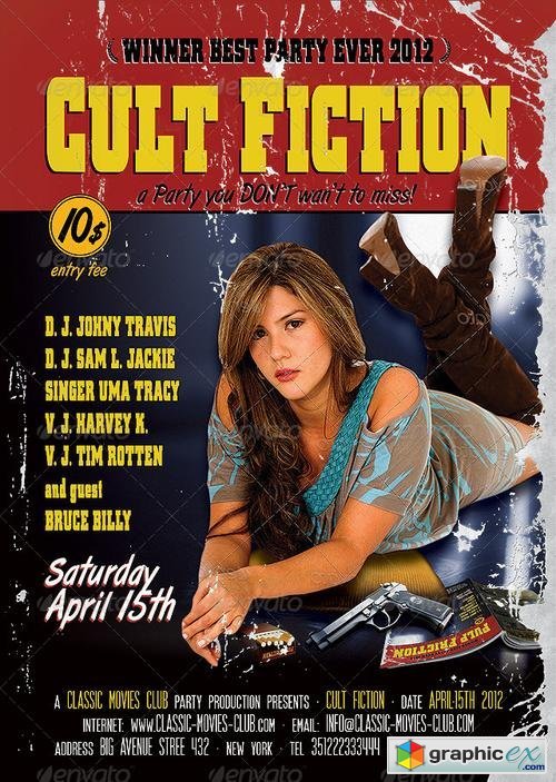 Cult Movie Flyer Poster