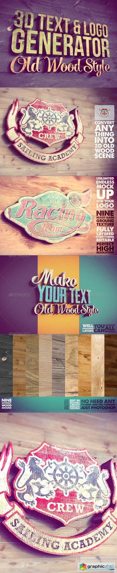 Download 3D Text Logo Generator 2 » Free Download Vector Stock ...