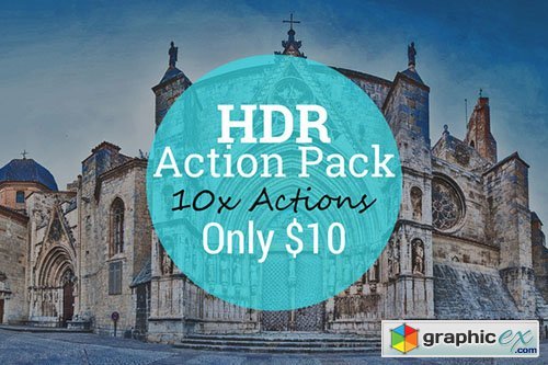 Photoshop HDR Action Pack