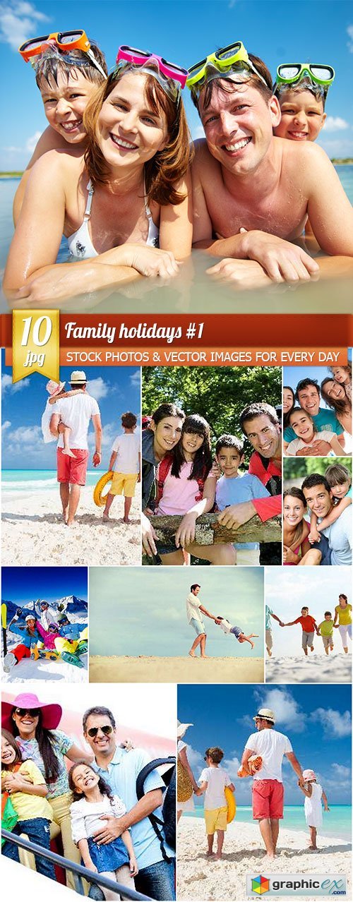 Family holidays #1, 10 x UHQ JPEG
