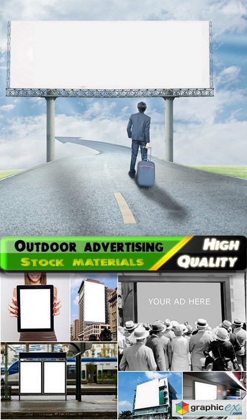 Outdoor advertising and advertising boards - 25 HQ Jpg