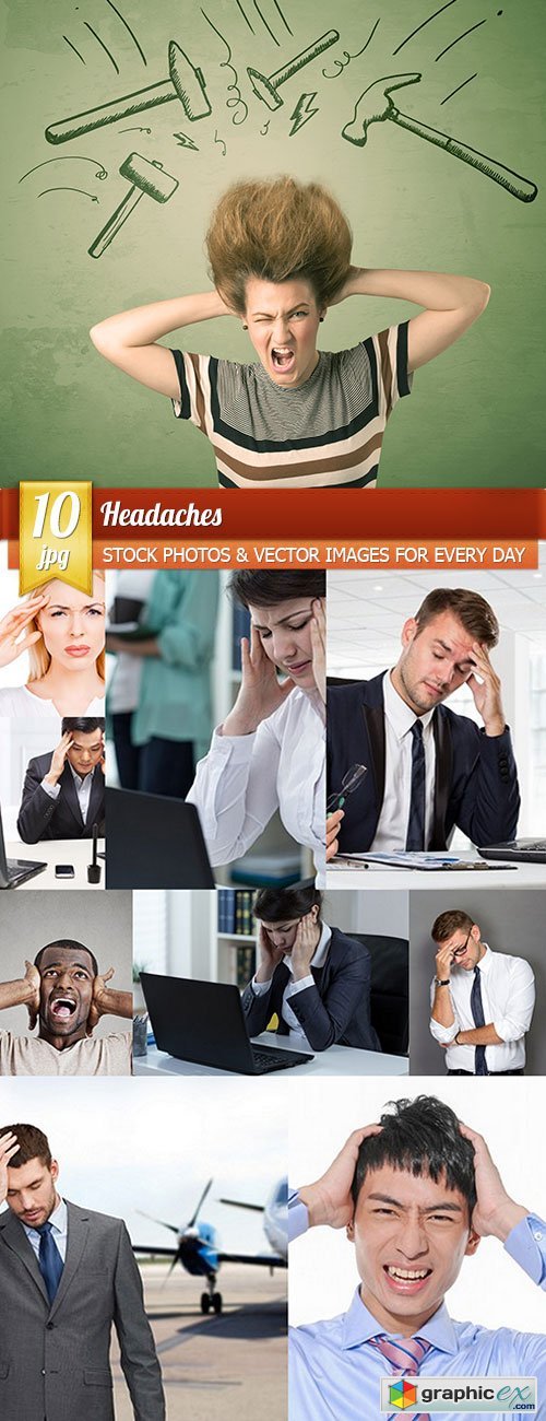Headaches, 10 x UHQ JPEG