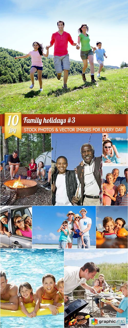 Family holidays #3, 10 x UHQ JPEG