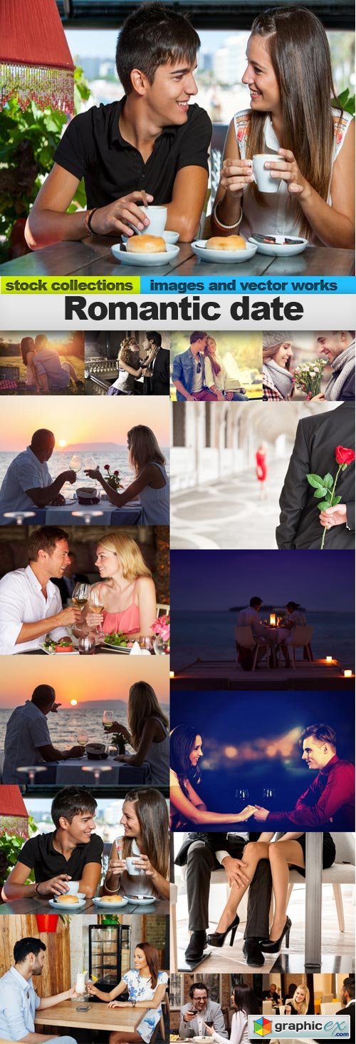 Romantic date, 15 x UHQ JPEG