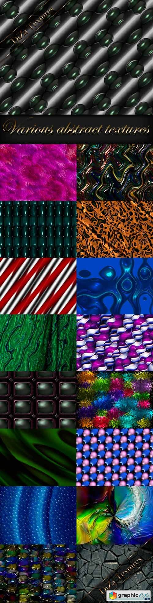 Various abstract textures