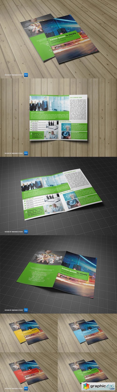 Corporate Bifold Brochure Vol 02