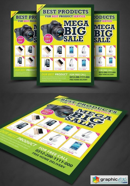 Product Promotion Print Templates