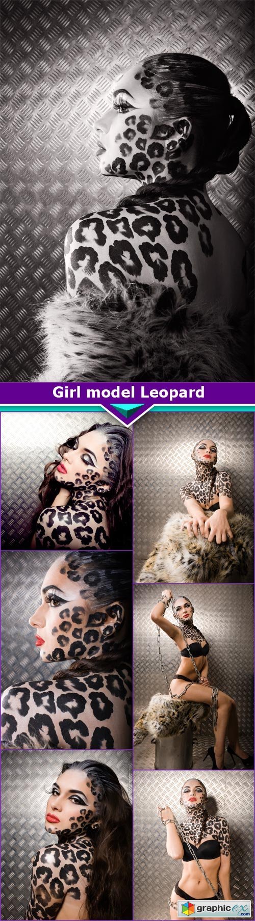 Girl model Leopard 7x JPEG