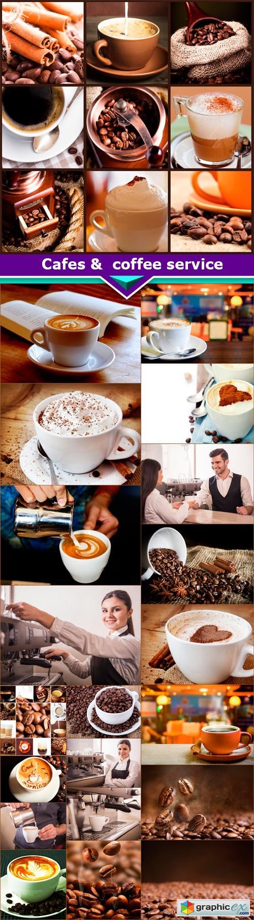 Cafe &  coffee service 21x JPEG