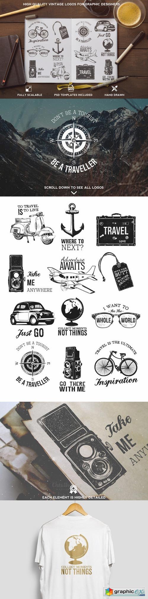 Inspirational Travel Logos