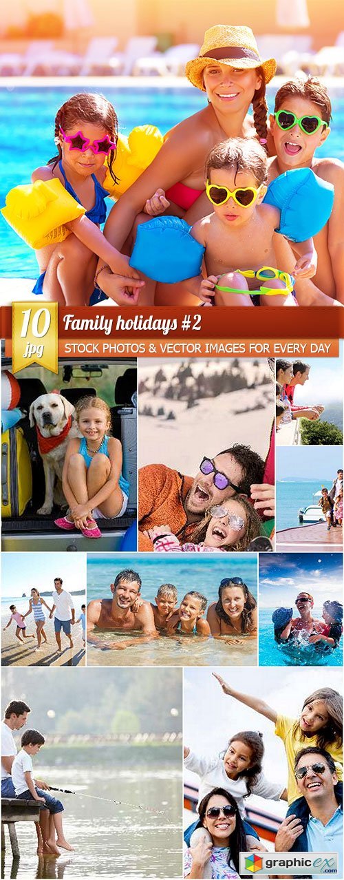 Family holidays #2, 10 x UHQ JPEG