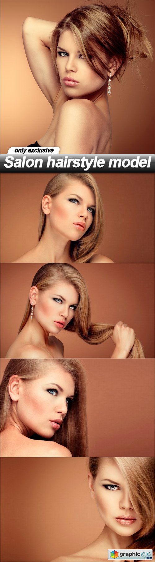 Salon hairstyle model - 5 UHQ JPEG