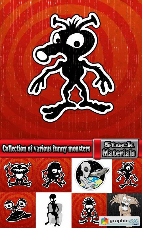 Collection of various funny monsters 25 Eps