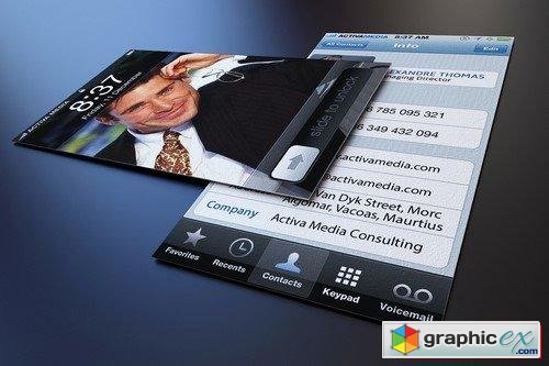 Iphone Business Card