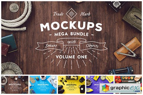 Mockups Mega Bundle - vol.1