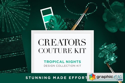 Tropical Nights Couture Design Kit