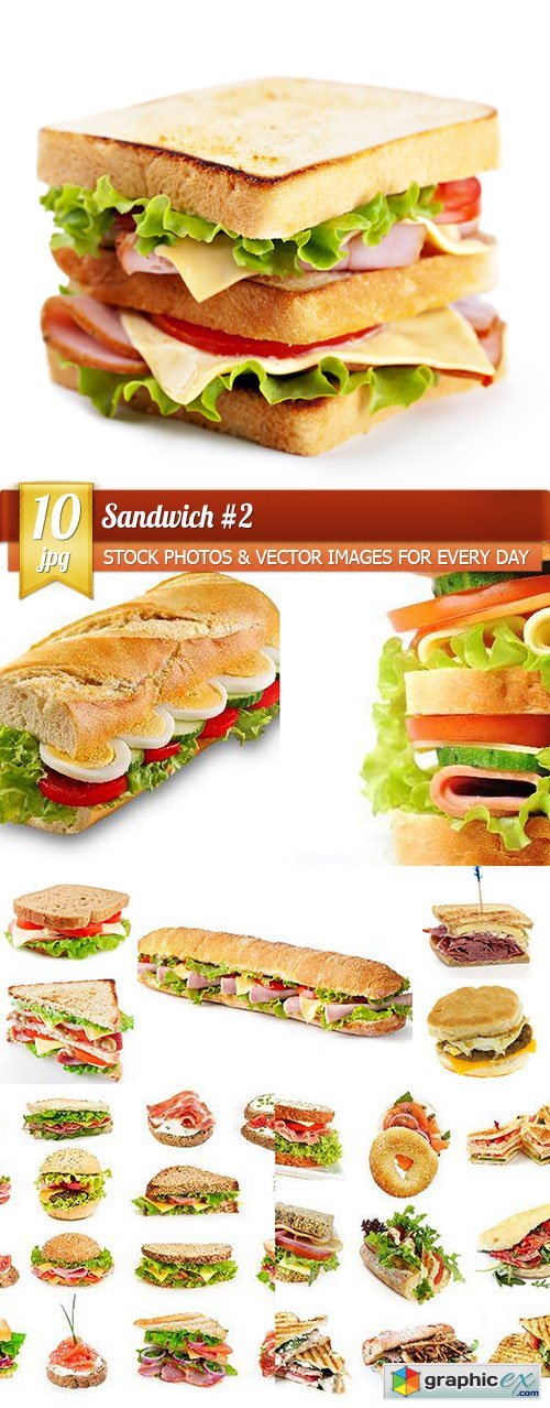 Sandwich #2, 10 x UHQ JPEG
