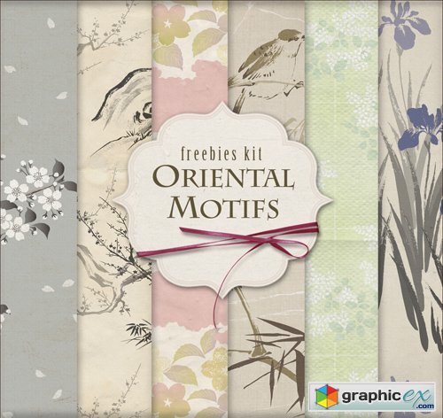 Background Textures - Oriental Motifs