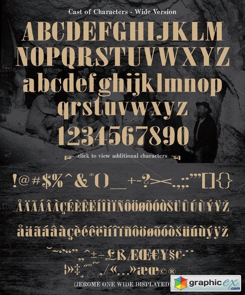 Jerome Typeface-40% Off Intro