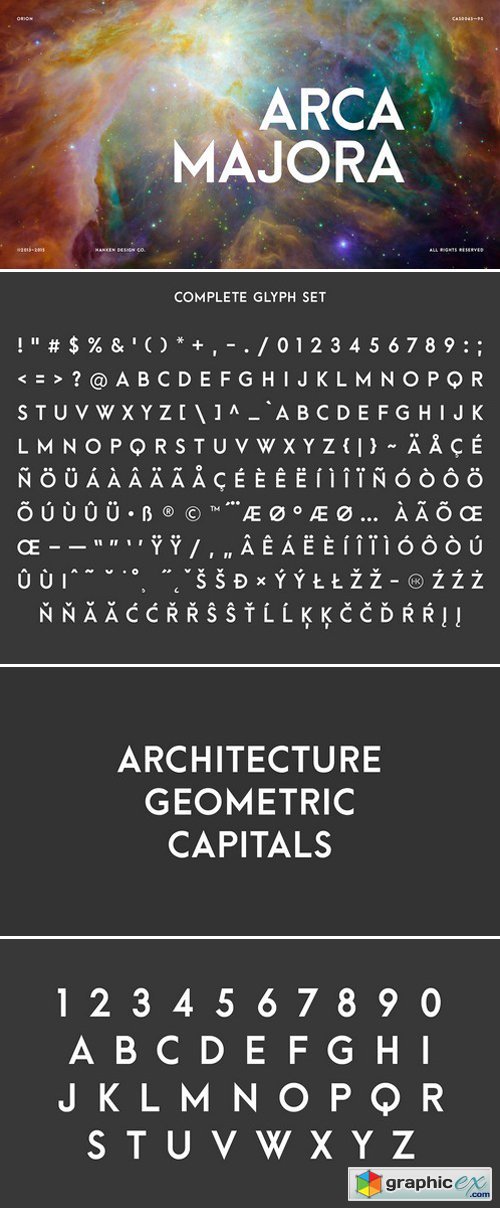Arca Majora Typeface