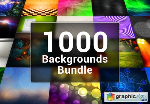 1000 High-Resolution Backgrounds & Textures