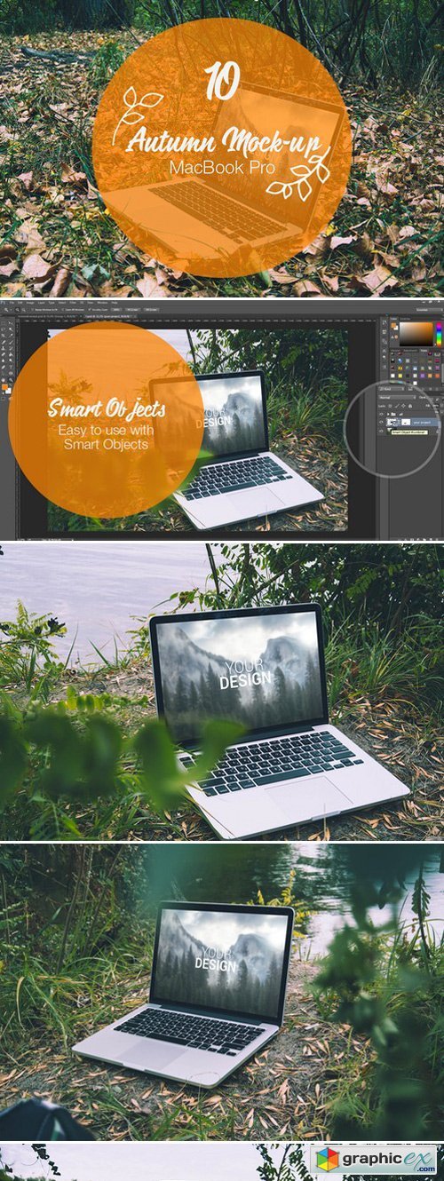 MacBook Pro | Autumn mock-up