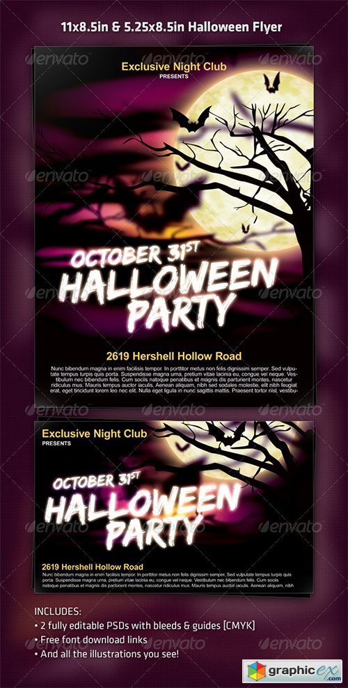 Halloween Party Flyer 562997