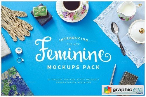 Feminine Mockups Pack